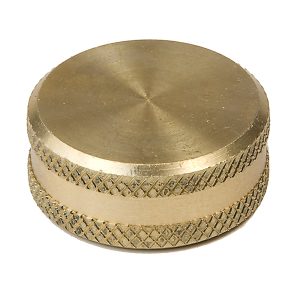Brass Hose End Cap 3/4" FHT