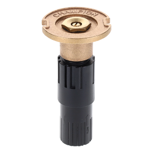 Pressure Regulated Brass Sprinkler Flush Body with 15' Half Nozzle
