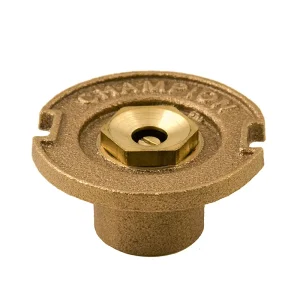 Brass Sprinkler Flush Body with 15' 3Q Nozzle