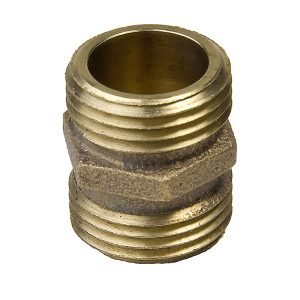 Brass Hose Fitting 3/4" MHT x 3/4" MHT