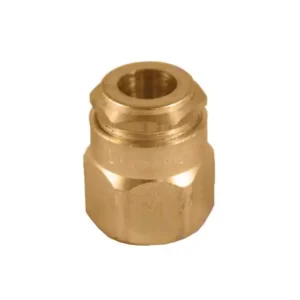 Brass Bubbler on Brass Shrub Adapter