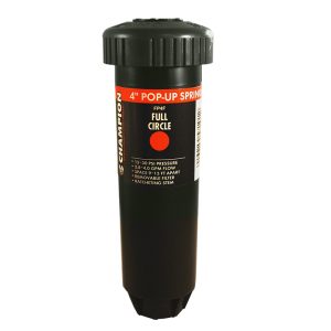 4" Plastic Pop-Up Sprinkler with 15' 3Q Nozzle