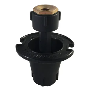 Plastic Sprinkler Pop-Up Body with 15' 3Q Brass Nozzle