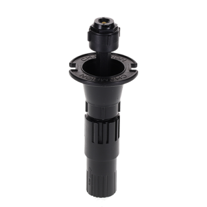 Pressure Regulated Plastic Sprinkler Pop-Up Body with 15' Full Plastic Nozzle