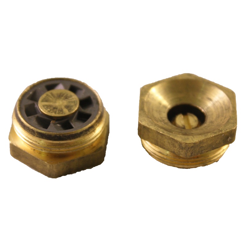Brass Sprinkler Nozzle 12' Quarter (2 pack)- Carded